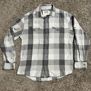 Urban Pipeline men’s long sleeve button up shirt Sz M